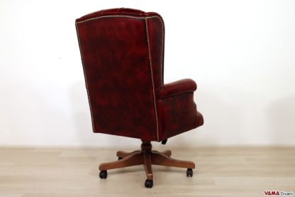 Retro poltrona da ufficio girevole