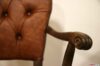 Bracciolo in legno intagliato