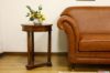 Bracciolo divano vintage con borchie