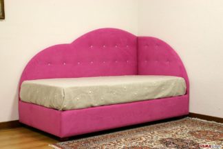 Letto imbottito con Swarovski