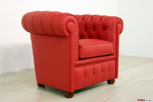 Poltroncina Chesterfield