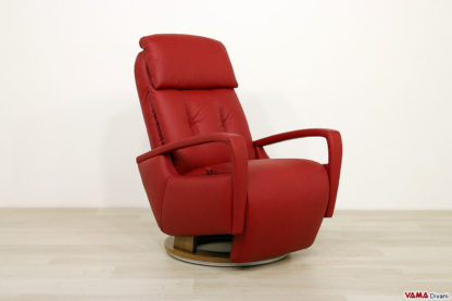 Poltrona reclinabile moderna manuale di design