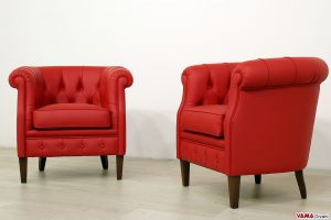 Poltrone classiche da camera da letto o sala d'attesa