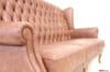 Bracciolo divano bergere King in pelle
