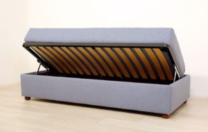 Letto contenitore apertura laterale