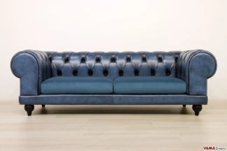 Divano Chesterfield moderno nuovo