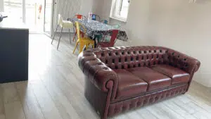 Divano letto Chesterfield matrimoniale recensione cliente di Roma