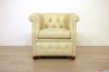 Poltrona pozzetto stile Chesterfield