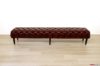 Pouf seduta con bottoni per bar di lusso