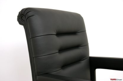 Schienale imbottito poltrona per ufficio elegante