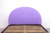 Semplice testata letto stondata