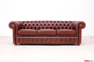 Divano Chesterfield in offerta e pronta consegna color ruggine