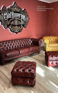 Salotto Chesterfield studio tatuaggi di Caserta recensione cliente