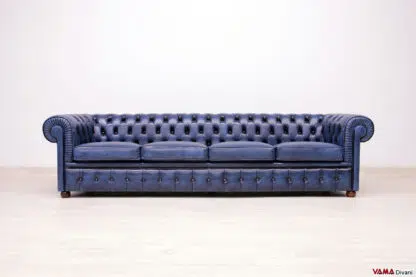 Divano Chesterfield 4 posti