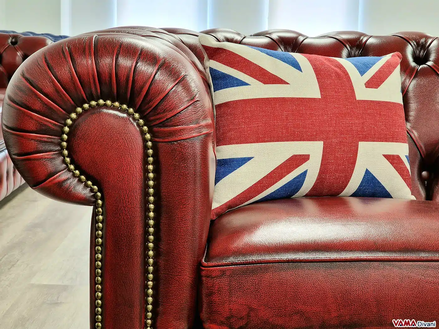 divano Chesterfield autentico inglese